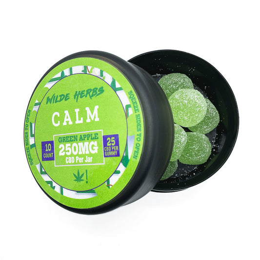 Green Apple CBD Gummies - 25mg Nano-Enhanced Relief