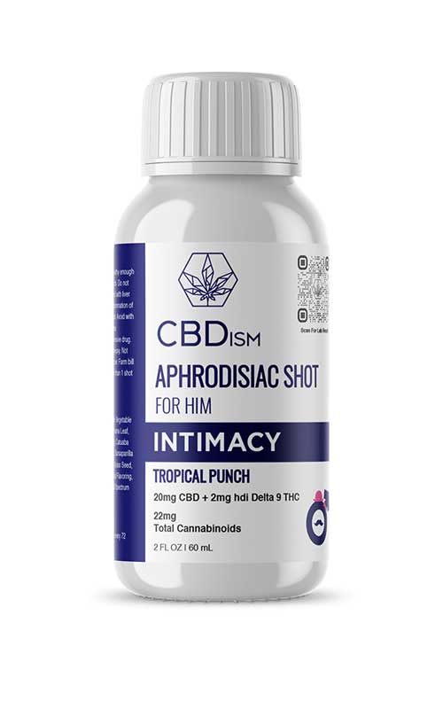 Aphrodisiac Shot - For Him & Her: CBD-Infused Passion Elixir